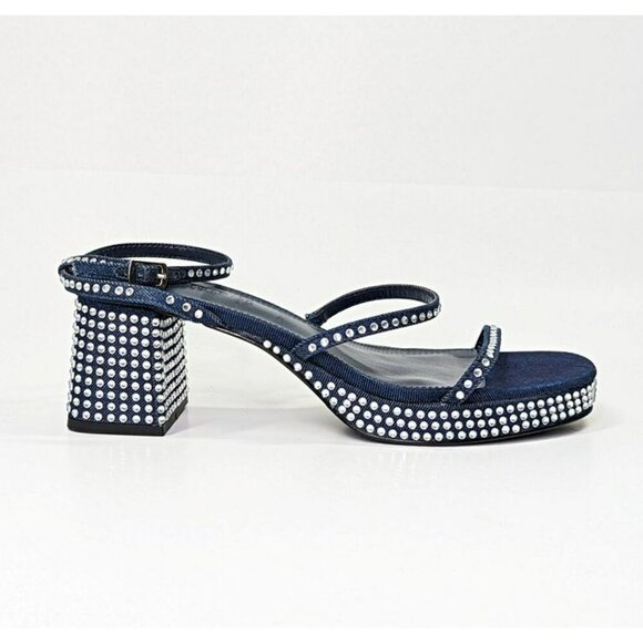 BCBGeneration Lissena-2 Women's Rhinestones Platform Sandals Size 9 MSRP $109 - Picture 3 of 8
